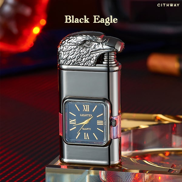 🎉2024 NEW Cithway™ Windproof Dual-Flame Vintage Watch Lighter