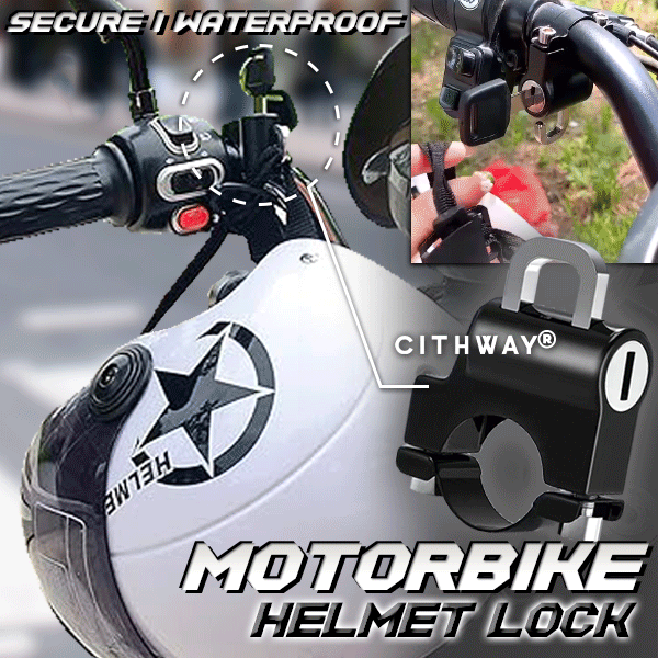anti motorcycle helmet Cithway® Anti-Theft Motorbike Helmet Lock – sorakarake